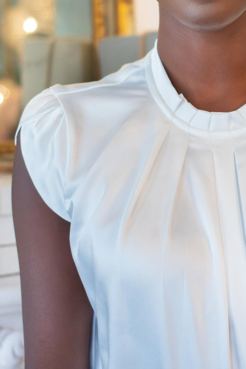 Annik Satin Blouse